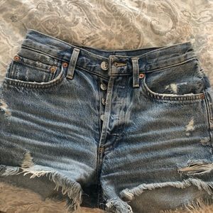 AGolde Parker Short in Swapmeet